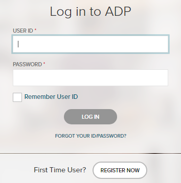 My ADP Services Login Portal