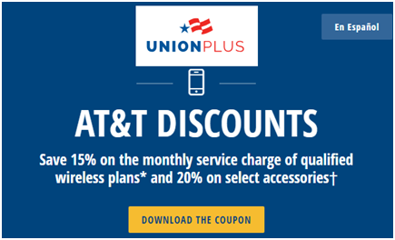 AT&T Union Plus Discount and Benefits