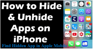 How to hide and unhide apps on iPhone 7