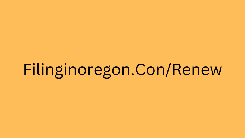 Filinginoregon.ConRenew